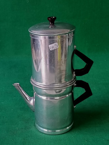 Vecchia caffettiera napoletana - vecchia,