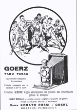 PUBBLICITA' 1925  GOERZ
