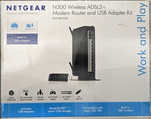Netgear dgnb2200 modem router - dgnb2200,