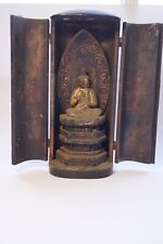 Amida Wooden Buddha Figurine