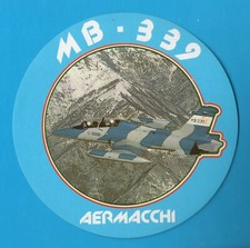Aermacchi MB 339 adesivo sticker vintage aufkleber autocollant MA3319