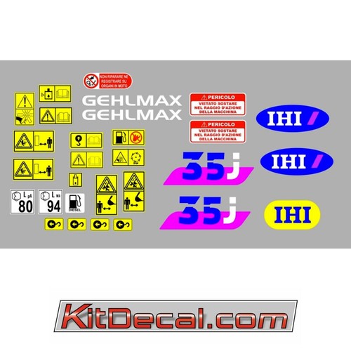Kit adesivi decalcomanie - kit,