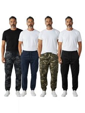 Pantalone cargo uomo mimetico - cargo,