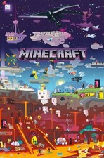 Minecraft poster gioco - minecraft,