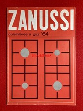 INDUSTRIE ZANUSSI PORDENONE Depliant Brochure Cuisinieres gaz Cucine a gas 1964