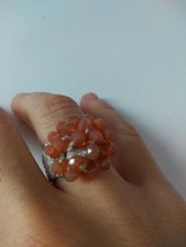 Anello con cristalli rosa