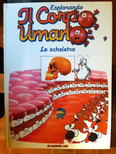 ENCICLOPEDIA ESPLORANDO IL CORPO UMANO - N. 9 LO SCHELETRO  (ED. DE AGOSTINI)