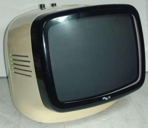 Televisore vintage rex design - televisore,