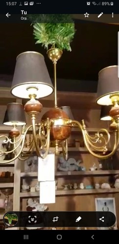 Lampadario luci ceramica - luci,
