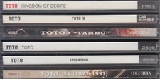 TOTO - 6 CD-Pack - 6x Album -