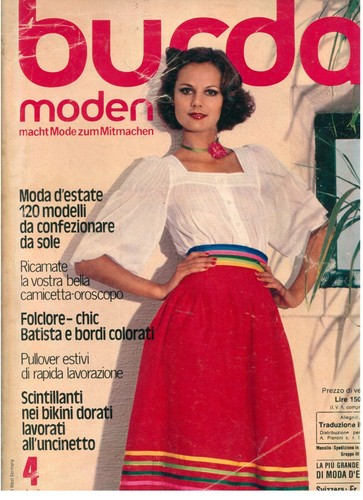 Burda italia numero aprile - italia, 4
