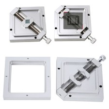 BGA Reballing Station Stencil Diagonale Saldatura Lega di Alluminio Kit Rielaborazione HT‐90