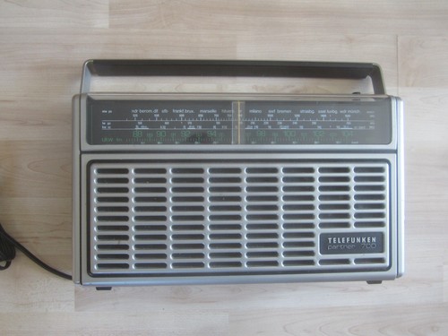 Radio transistor telefunken - radio, a