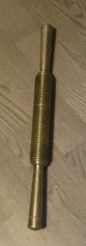 Antico mattarello bronzo - in,
