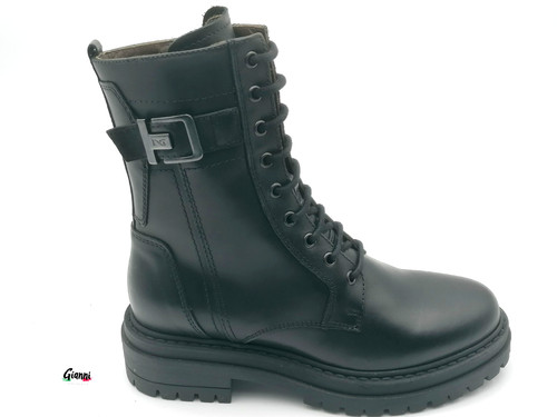 Stivaletto donna nero giardini - stivaletto,