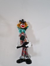 Vinciprova Le Gemme Di Venezia Clown  Murano  Glass
