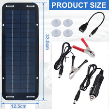 Pannello Solare 12V DC USB 5V