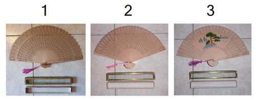 Ventaglio sughero legno - ventaglio,