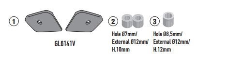 Givi sr5623 attacco posteriore - givi,
