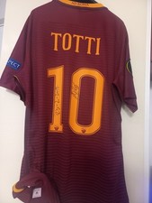 Maglia as Roma Derby SPQR Francesco Totti MATCHDAY Roma-Villa Real 23/02/2017 