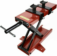 Ponte sollevatore cric idraulico cavalletto alza moto alzamoto universale 400 kg