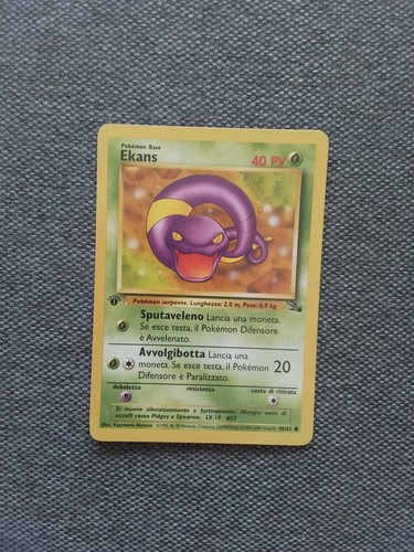 Card pokemon ekans - ekans,