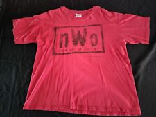 1998 NWO Gildan T-Shirt Red WCW WWF Wrestling XL Vintage 1 sided 90's new world 
