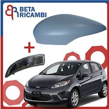 Calotta Specchietto Ford Fiesta VI 6 Lato Sinistro SX Guida Primer + Freccia