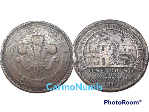 Regno unito penny 1812 - penny,