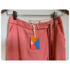 Ted Baker London • Pantalone incrociato corallo gamba larga • xs nuovo 