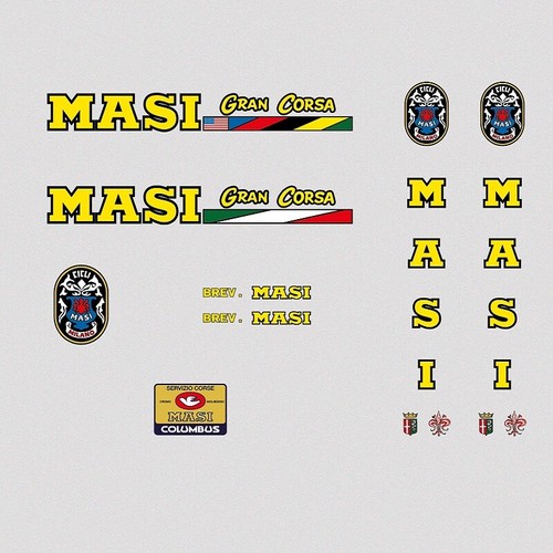 Masi gran corsa decalcomanie - gran,