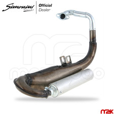 MARMITTA ESPANSIONE CORSA CORTA 50 75 90 102 cc SIMONINI PER VESPA V HP FL FL2