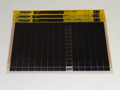 Microfiche catalogo ricambi - microfiche,