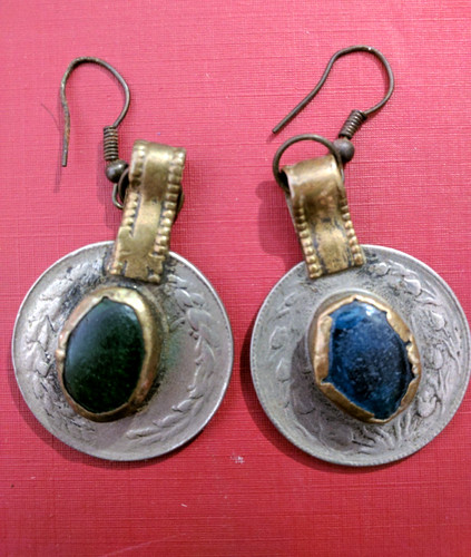 Vintage orecchini tribali - vintage,