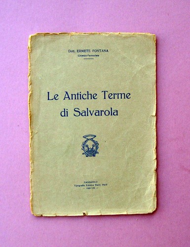 Fontana chimico farmacista - e.,