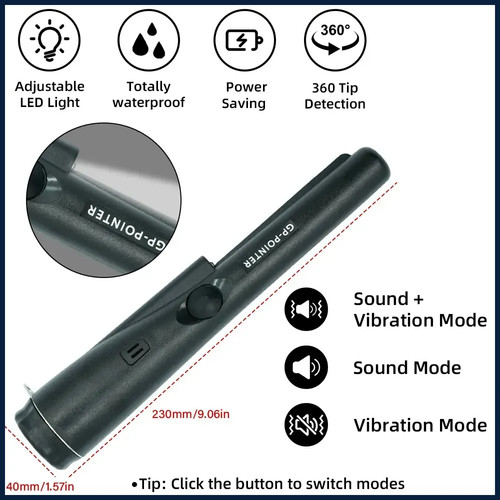 Metal detector portatile