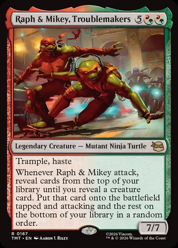 Mtg raph mikey - mtg,