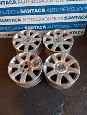 N 4 cerchi in lega R16 VW GOLF 5 2006 6.5Jx16H2 ET50