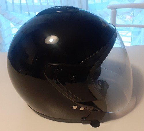 Casco aperto con - casco,