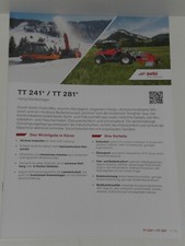 AEBI TT 241 / TT 281 depliant
