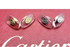 Ricambio naselli Cartier misura piccola oro/argento 1 Pr per occhiali Cartier