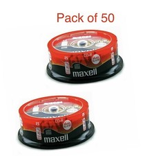 50 dischi vuoti registrabili