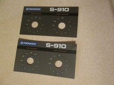 Coppia badge Pioneer S-910