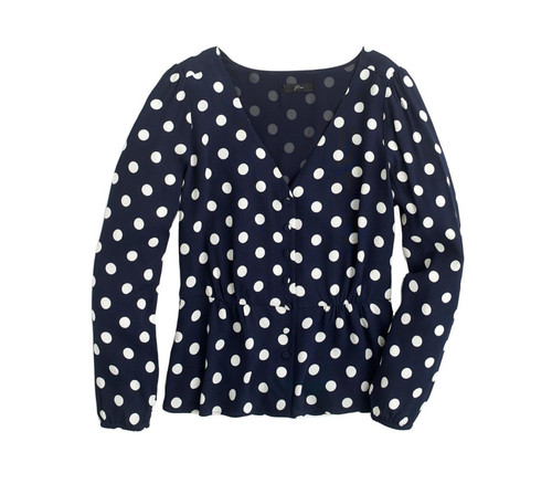Top donna crew crape - top, bianco