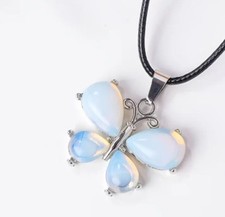 Collana ciondolo farfalla vera