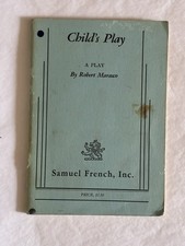 CHILD’S PLAY Robert Marasco