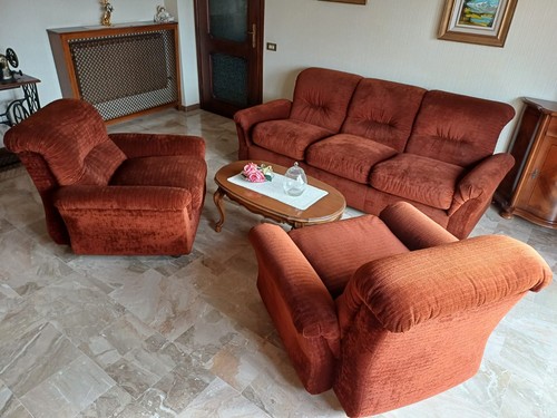 Salotto vintage bordeaux - vintage,