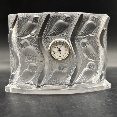 Lalique petite pendule - lalique,