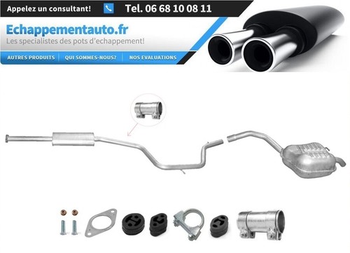 échappement ford max 0 - s-max, 2.0