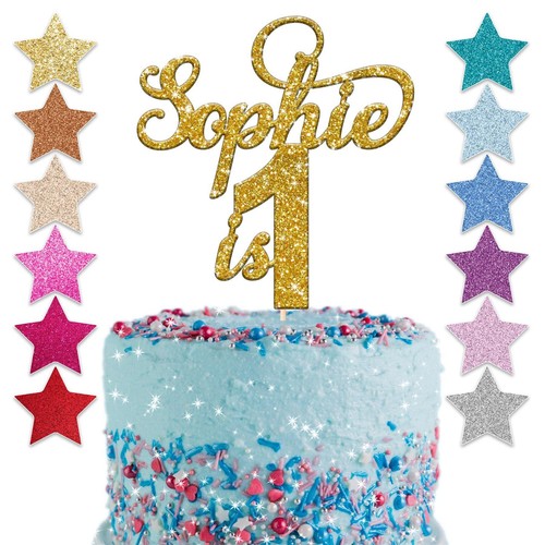 Cake topper glitter - topper, 1°